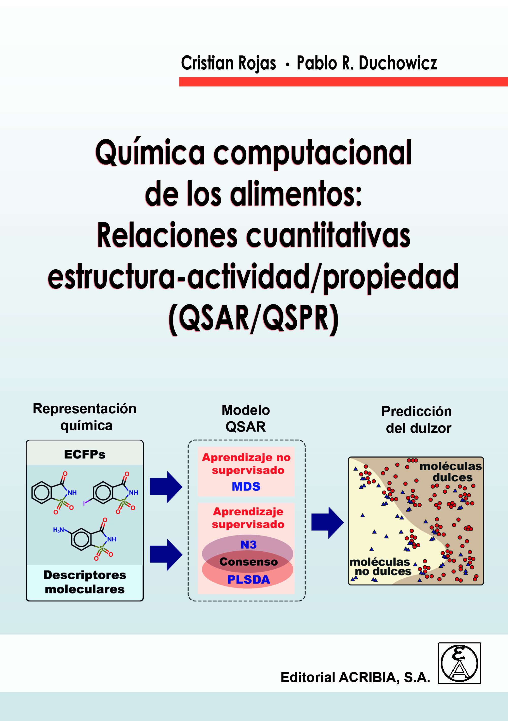 Química computacional de los alimentos: Relaciones cuantitativas  estructura-actividad/propiedad (QSAR/QSPR) - Editorial Acribia, .